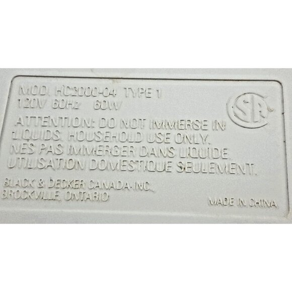 Black & Decker Handy Chopper Mincer Model # HC-2000 See Video - Picture 5 of 5